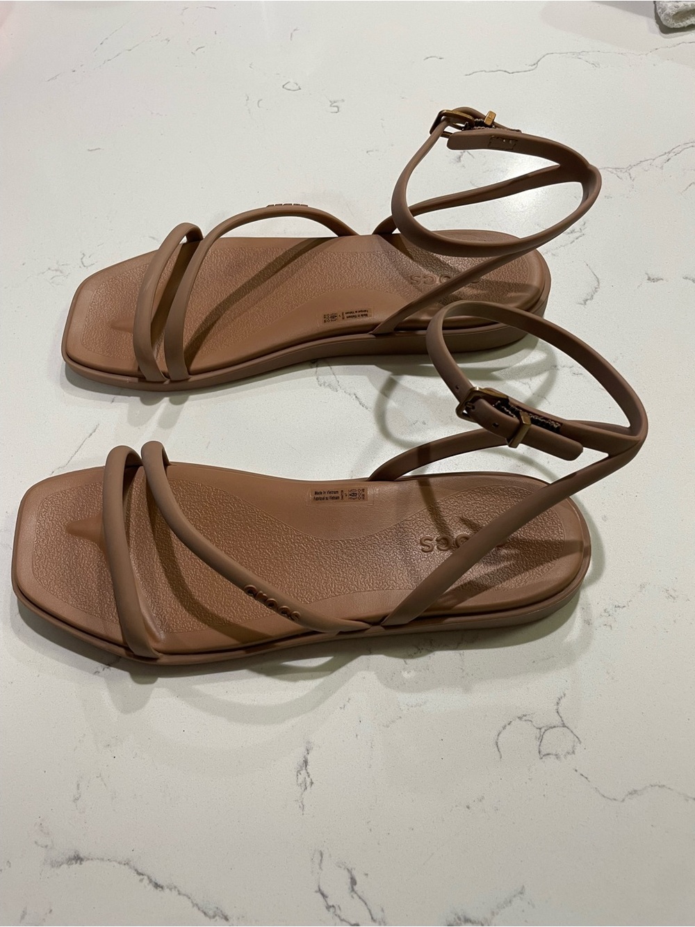 CROCS Women's Miami Ankle Strap Sandal - Picture 2 of 4